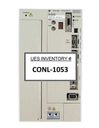 Yaskawa Electric SGDS-20A75AY605-E AC Servo Drive SERVOPACK 200V Working Surplus