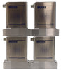 Brooks Instrument GF125C-105871 Mass Flow Controller MFC Lot of 4 Surplus