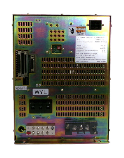 Nikon 4S586-949-5 WYL Linear Motor Controller SPA432A NSR 4S013-373 Working