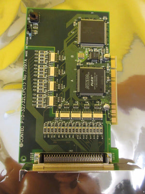 Contec PIO-32/32L(PCI) Isolated Digital I/O Board PCB 7097A Working Surplus