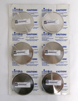 MKS Instruments 100760108 NW80 Vacuum Blank Off HPS 60-00044-00 Lot of 18 New