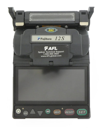 Fujikura 12S Fiber Optic Fusion Splicer Version 01.15 Working