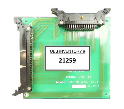 Nikon 2S701-424 Interface Connector PCB STGY-1 2S007-239-1 NRM-3100 Working