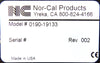 Nor-Cal Intellisys 0190-19133 Controller Body IQ Series AMAT Working Surplus