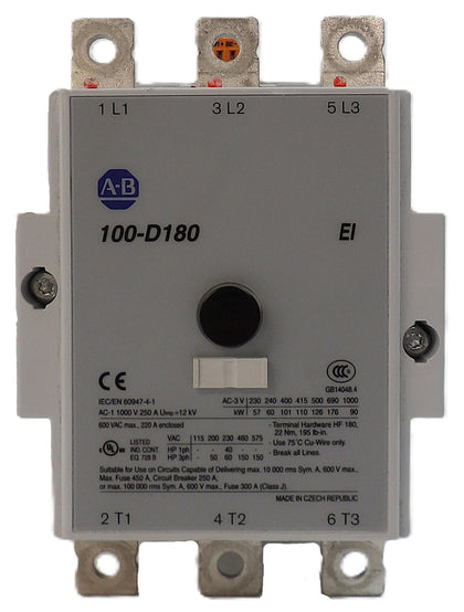 AB Allen-Bradley 100-D180 Industrial Contactor 100-D Working