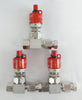 Fujikin 316L Manual Diaphragm Valve Reseller Lot of 9 Working Surplus