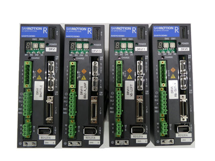 Sanyo Denki RS1L01AZB00 Servo Drive SANMOTION R Reseller Lot of 4 Working