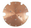Ulvac Technologies EM0867-131-04E Copper Plate ME04-9616-0 Cu New Surplus