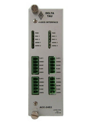 Delta Tau 603397-108 4-Axis Interface PCB Card ACC-24E2 603581-101 Working Spare