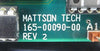 Mattson Technology 165-00090-00 Digtal I/O PCB Card Loose Chip Untested As-Is