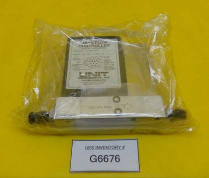 Unit Instruments UFC-2550 Mass Flow Controller MFC 2500 30 SLM H2 New