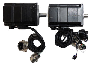 Sanyo Denki P50B07040HXS00M AC Servo Motor BL Super P5 Lot of 2 Working