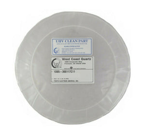 TEL Tokyo Electron 1D05-300117C11 Quartz Ring F-8S-Q-260-6H Refurbished