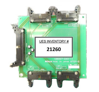 Nikon 2S701-425 Interface Connector PCB STGY-2 2S007-240-1 NRM-3100 Working