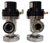 MKS Instruments UHV-25-AKC-ENVN Angle Valve Reseller Lot of 2 Working
