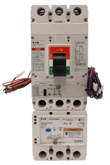 Eaton LGE3630NN 3 Pole Industrial Circuit Breaker L630E ELLBN3400W Working