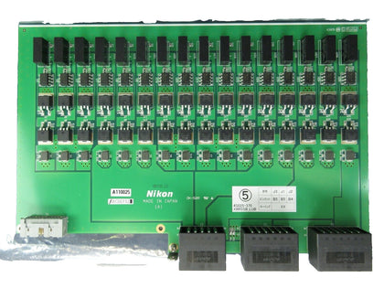 Nikon Precision 4S025-370 Relay Interface Board PCB X8RSSB_LUB NSR Working