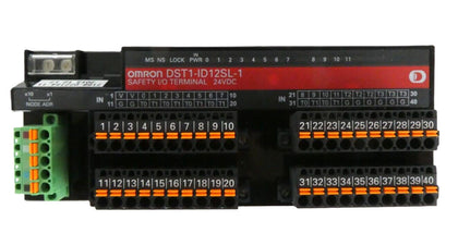 Omron DST1-ID12SL-1 Safety I/O Terminal 24VDC TEL DS049-001917-1 New Surplus