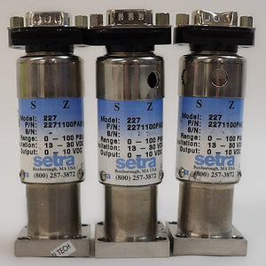 Setra 227 Series Pressure Sensor Reseller Lot of 12 Working Surplus