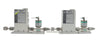 Fujikin FCST1050FC-4J2-F50L-N2-058 Mass Flow Controller MFC AGD11R-4R Lot of 2