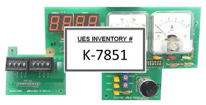 Hitachi Kokusai Denki 3CD1062 Display Panel PCB Set 4CD01063 Working Surplus