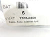 ASM Advanced Semiconductor Materials 2103-3615 Cabinet Spill Cable New Surplus