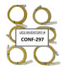 Verteq 1073995-18 RF Triaxial Cable SCP 300D0056 Reseller Lot of 6 Working