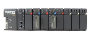 Automation Direct D2-09B-1 9-Slot PLC D2-240 DirectLOGIC 205 Koyo Working