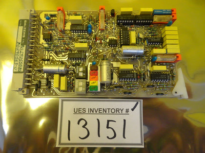 Balzers BG 290 563 U Potentiometer Switch PCB Card BG290563-U Used Working