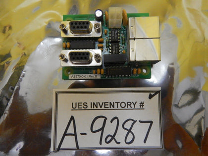 Alphasem AG AS370-0-01 Communication Board PCB AS370-0 Used Working