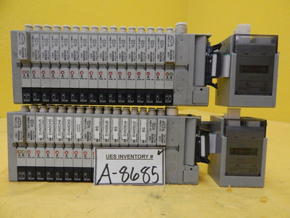 CKD N4S0-T56 16-Port Pnuematic Manifold OPP3-1H Lot of 2 Used Working