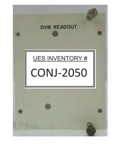Varian Semiconductor Equipment D09782-1 DVM Readout D097821 VSEA Working Surplus