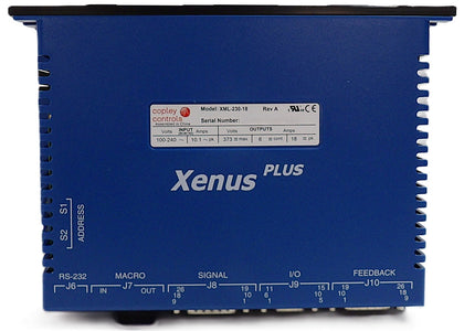 Copley Controls XML-230-18 Single Axis Servo Drive Xenus Plus New Surplus