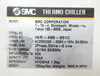 SMC INR-496-001C Recirculating Thermo Chiller EG60% ONLY Tested Working