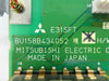 Mitsubishi BU158B434G52 PCB Card E31SFT Robot Controller CR-E356-S06 Working