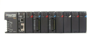 Automation Direct D2-09B-1 9-Slot PLC D2-250-1 DirectLOGIC 205 Koyo Working