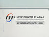 NP New Power Plasma NPG-18KM 400kHz RF Generator MF Working Surplus