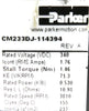 Parker CM233DJ-114394 Servo Motor Reseller Lot of 2 Working Surplus