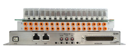 SMC IN587-33-1 32-Point EtherCAT Pneumatic Manifold Assembly Working Surplus