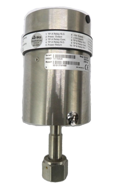 MKS Instruments 631D13T8FHBB Baratron Capacitance Manometer Type 631 Working