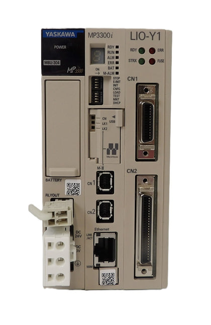 Yaskawa Electric PMC-U-MP330S1C000 Controller MP3300i MBU-304 LIO-Y1 Working