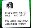 MKS Instruments AS01391-21 DeviceNet CDN391R PCB Card AMAT 0190-24115 Working