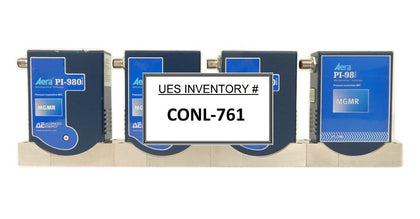 Aera FCPIDN980C-ABA Mass Flow Controller MFC Lot of 4 MGMR PI-980 PI-98 Working