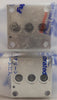 Fujikin 439225 Diaphragm Valve 316L-P Lot of 2 New