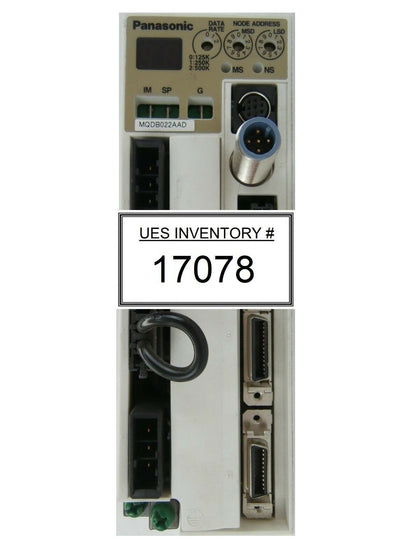 Panasonic MQDB022AAD AC Servo Driver Used Working