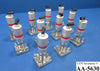 Fujikin 091404 Type NC Diaphragm Valve 0.39~0.59MPa 3 Port C-Seal Lot of 11 used