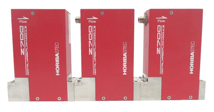 Horiba STEC Z700 Mass Flow Controller MFC SEC-Z734AGX SEC-Z744AGX Lot of 3 Spare