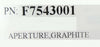 Varian Semiconductor Equipment F7543001 Graphite Entrance Aperture Lot of 11 New