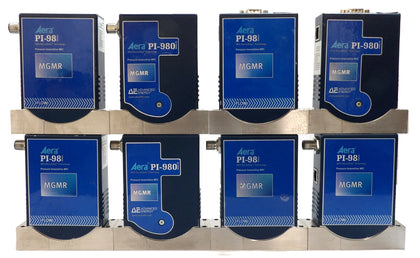 Aera PI-98 PI-980 Mass Flow Controller MFC Reseller Lot of 8 Working Surplus
