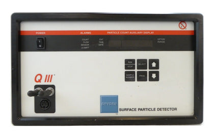 Dryden DE3496SPD Surface Particle Detector Counter QIII with 2" Probe Untested